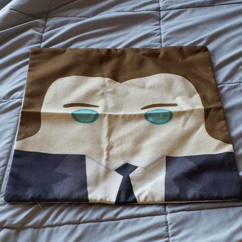 NWT Office Worker Pillow Cover